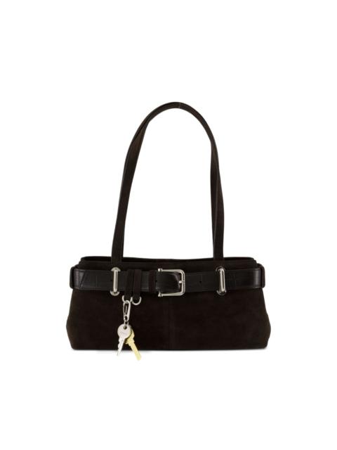 Brocle buckled suede mini bag