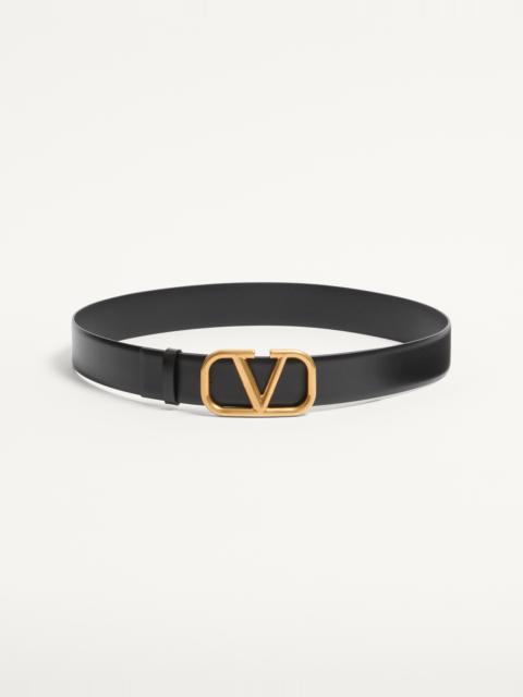 VLOGO SIGNATURE CALFSKIN BELT 40 MM