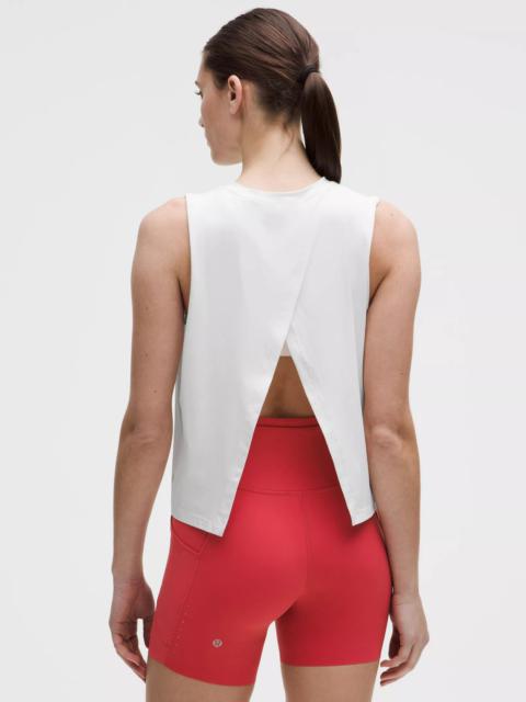 Pace Crush Cross-Back Graphic Tank Top