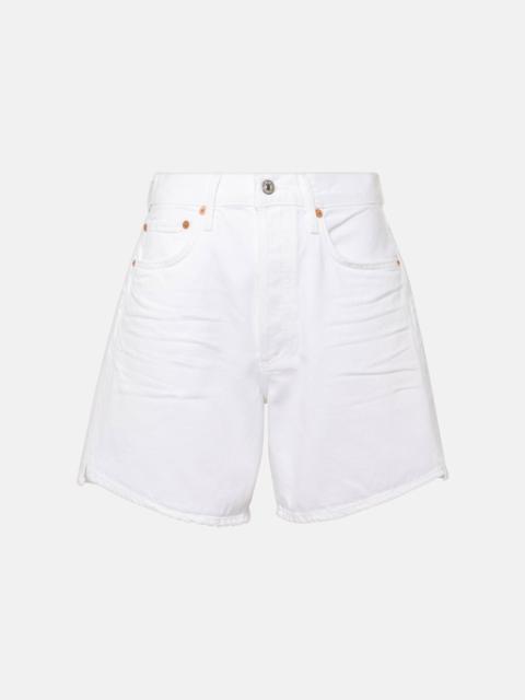 Marlow high-rise denim shorts