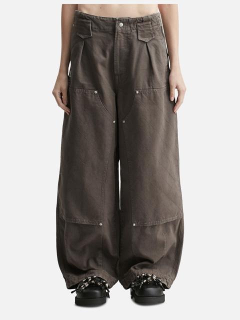 'KENZO WEAVE' DOUBLE KNEE PANTS