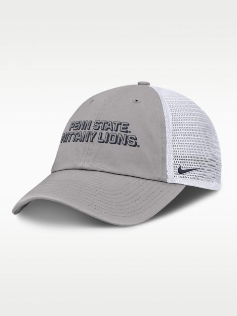 Penn State On-Field Club Gameday Men's Nike College Trucker Adjustable Hat