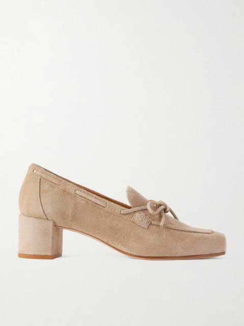 Grenn Suede Loafers