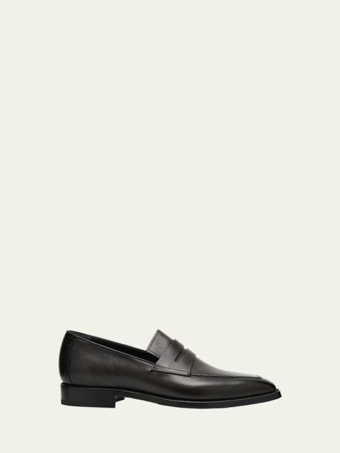 Men's Andy Demesure Neo Flex Leather Penny Loafers