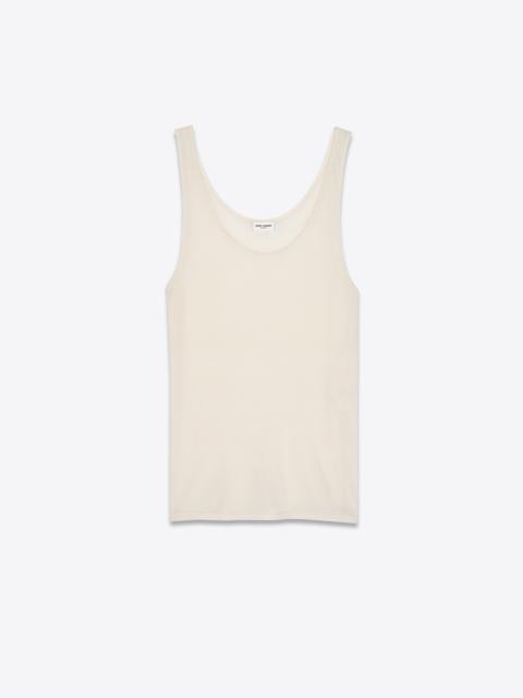 tank top in jersey