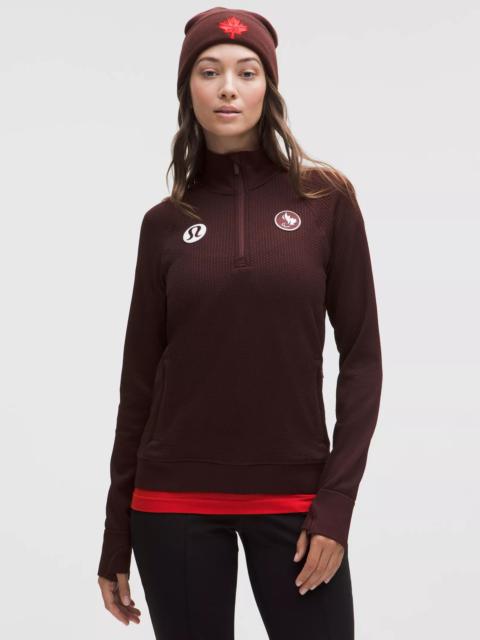 Team Canada Women's Engineered Warmth Half Zip *CPC Logo