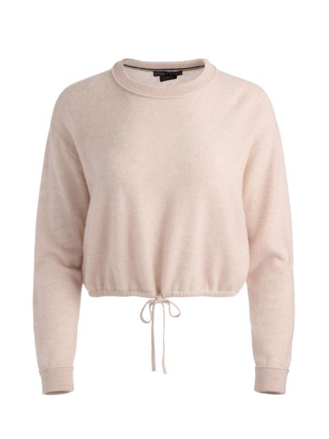 BERNETTA CROPPED DRAWSTRING PULLOVER