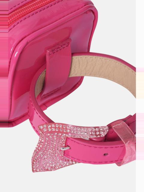 HAUS PURSE PATENT LEATHER HARLOT PINK