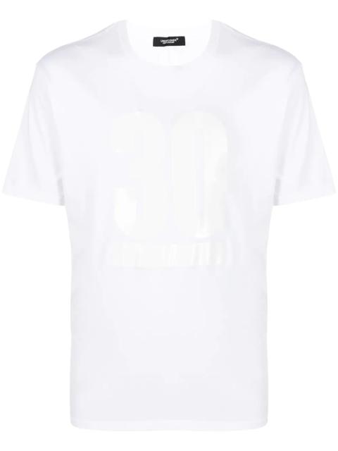 tape print T-shirt