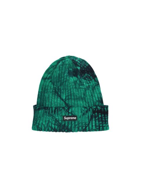 Supreme Supreme Overdyed Beanie 'Splatter Green' - SS24BN7