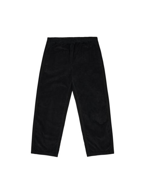 NEEDLE CORD BEACH TROUSER BLACK