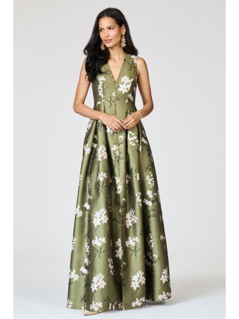 BROOKE GOWN - MOSS FORMOSA