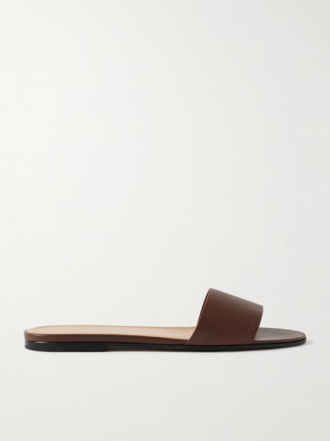 Signum Leather Slides