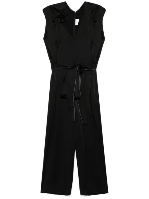 draped jumpsuit