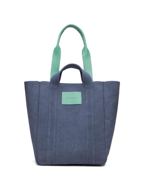 Navy Cabas Tote