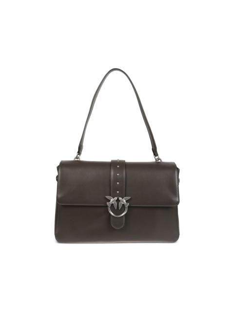 studded leather shoulder bag