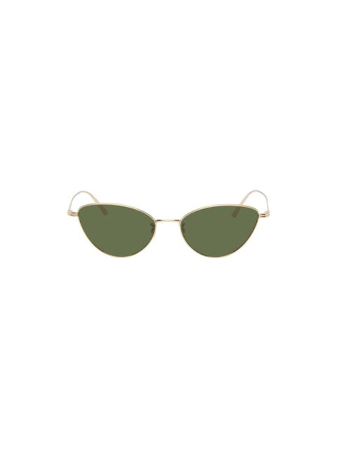 Gold Oliver Peoples Edition 1998C Sunglasses