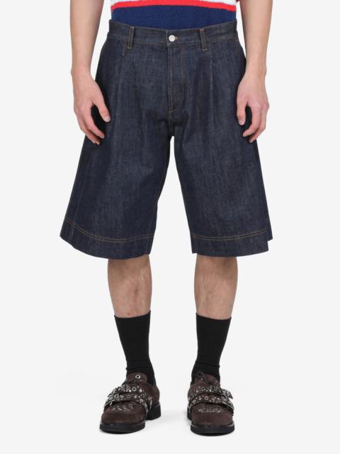 DENIM BERMUDA SHORTS