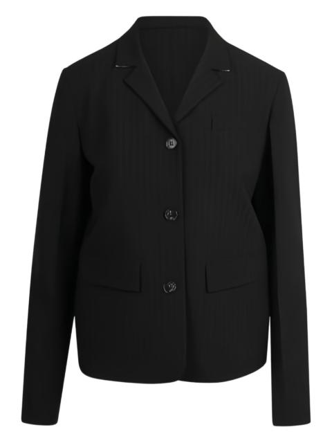 pinstripe pocket jacket