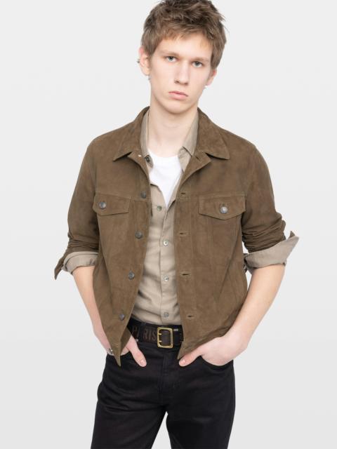 Bases Suede Leather Jacket