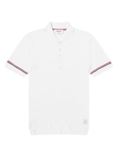 Thom Browne Lightweight Textured Cotton Polo
