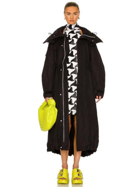 Cotton Metal Twill Parka