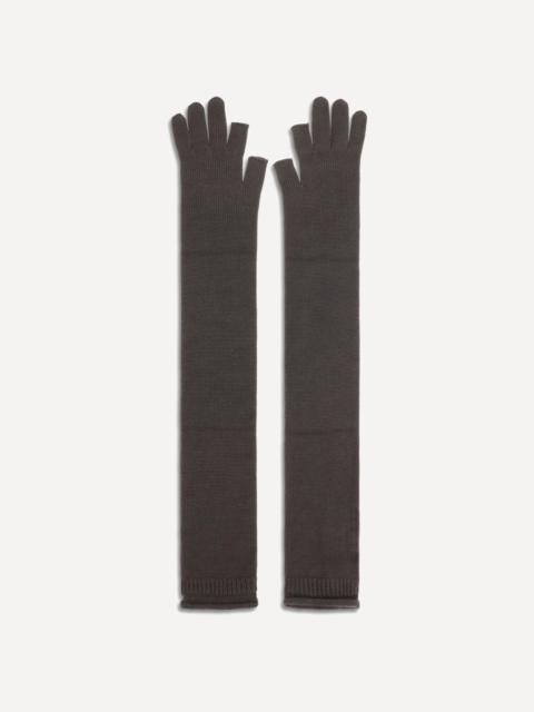Long fingerless wool Gloves