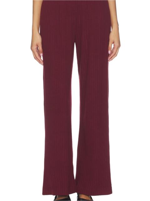 The Sweater Rib Simple Pant