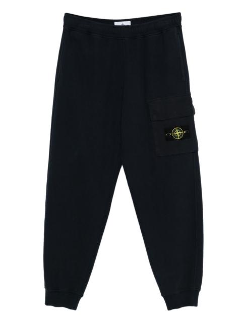 cargo-pocket track pants