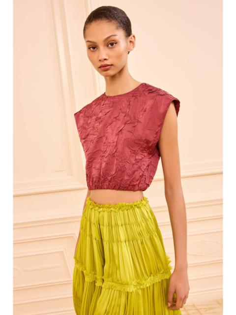 Gisella Satin Crop Top