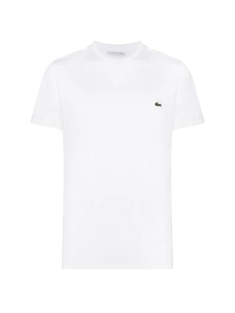 logo-embroidered crew-neck T-shirt