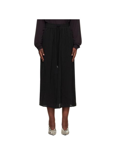 Black Oates Midi Skirt