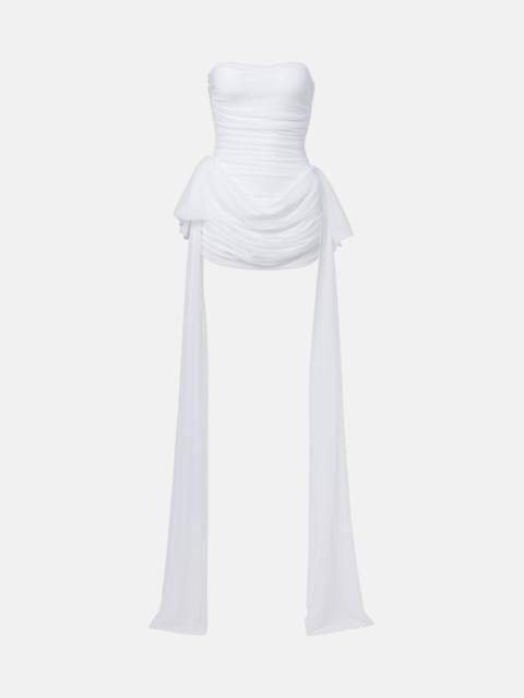 Bill Pickleball bow-detail minidress