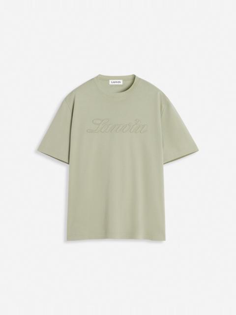 DEBOSSED LANVIN T-SHIRT