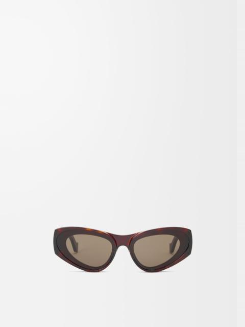 Front lenses cateye sunglasses