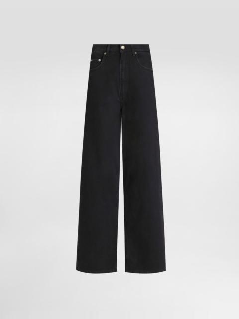 5-pocket denim trousers