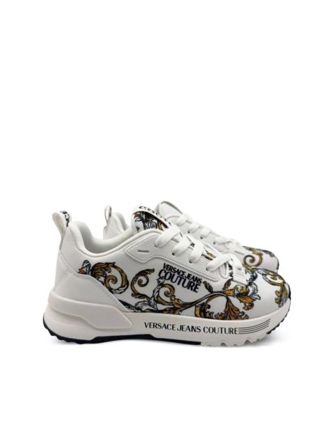 Barocco-print sneakers