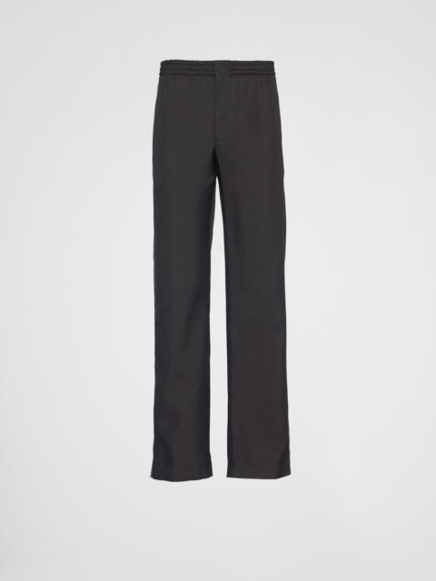 Silk pants