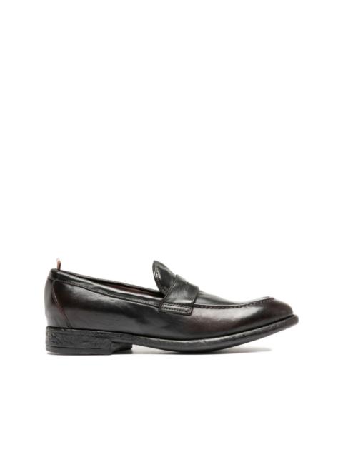 leather loafers