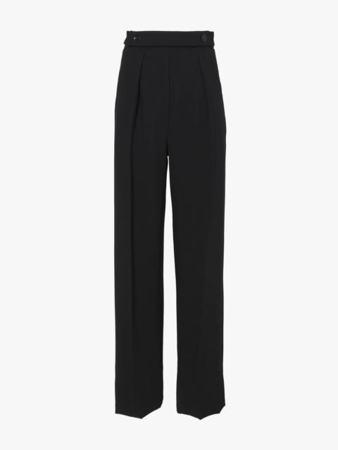 Matte Viscose Crepe Pants