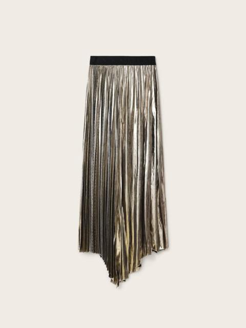 JAX PLEATED MIDI SKIRT
