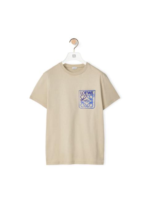 Anagram fake pocket T-shirt in cotton