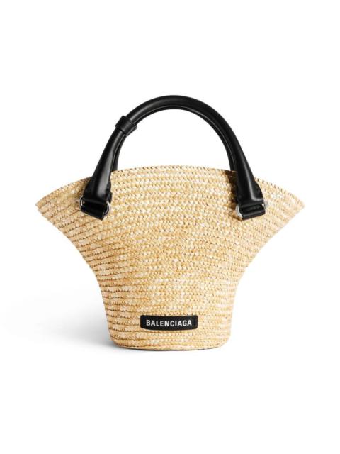 Women's Beach Bag Mini Tote in Natural