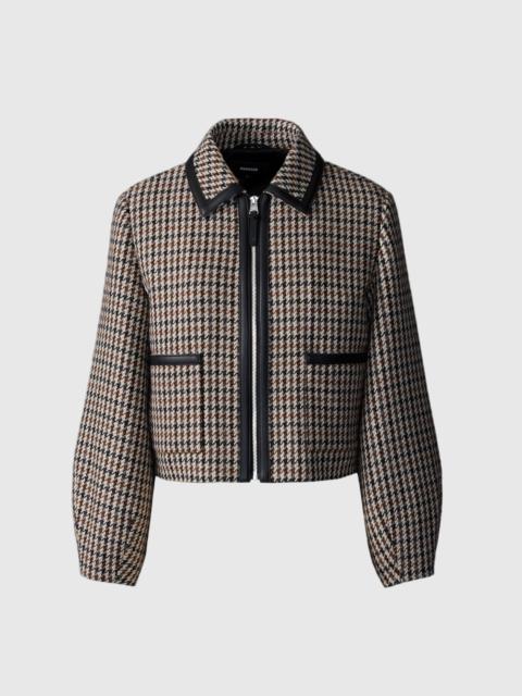 SOLANA-HT Heritage Plaid Short Jacket