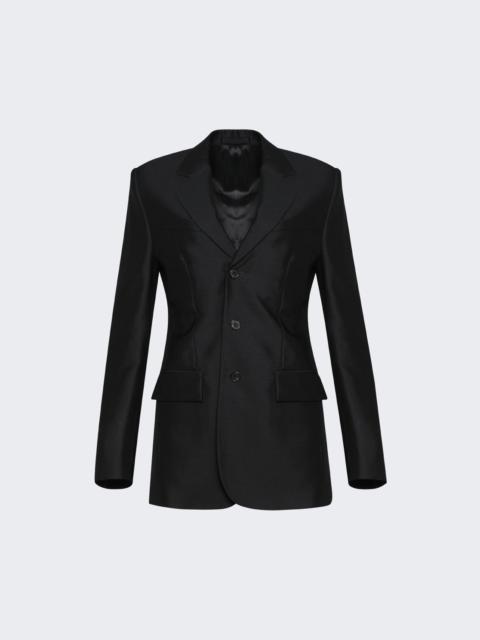 Light Longline Blazer Black