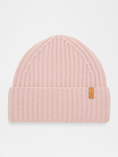 Cashmere Chunky Knit Beanie