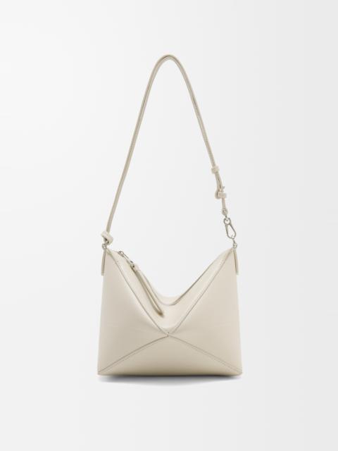 Puzzle Fold pouch in shiny nappa calfskin