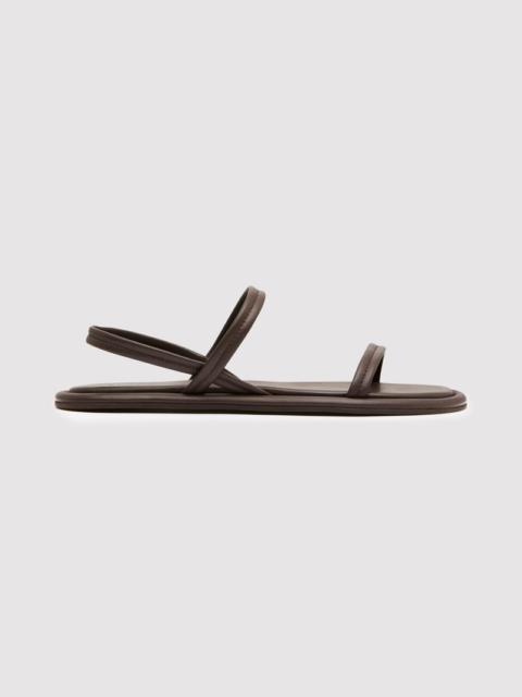 Fine Strap Sandal - Chocolate