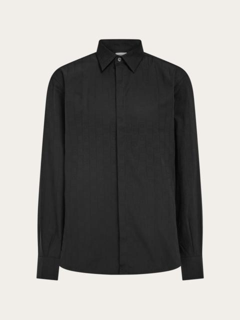 Ferragamo Monogram sport shirt
