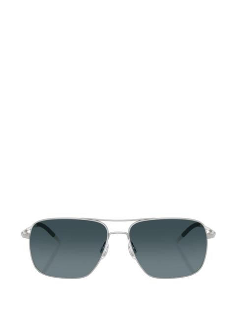 Square Aviator Polarized Sunglasses